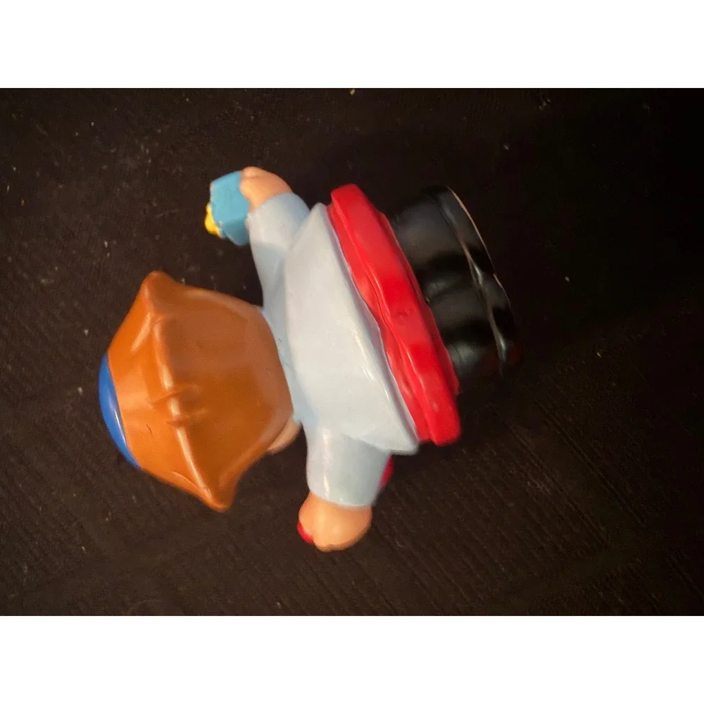 Fisher Price Little People Hanukkah Boy Figure Dreidel Gift Yarmulke 2004 Toy